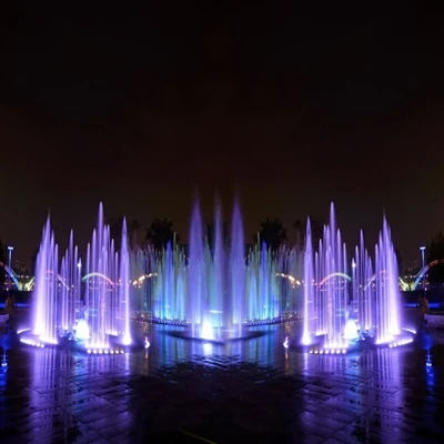 Tarian Fountain: seni dinamis ing lanskap kutha